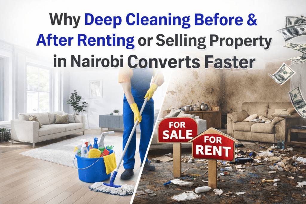 Deep cleaning services Nairobi